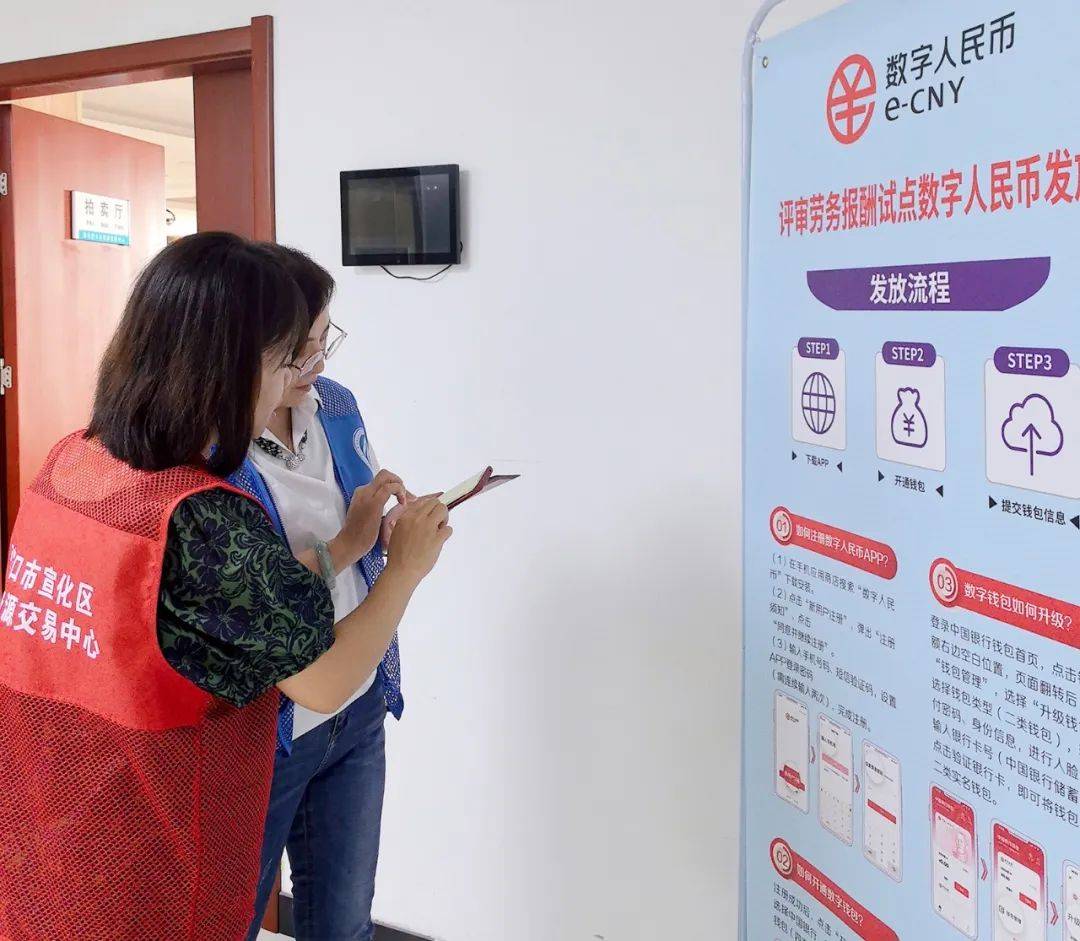 全市率先推动 | 宣化区政府采购项目专家评审费以数字人民币支付